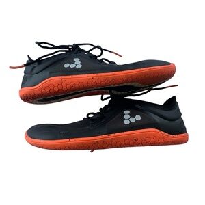Vivobarefoot Primus Lite III All Weather Obsidian Lava Orange Women’s Shoe 7.5